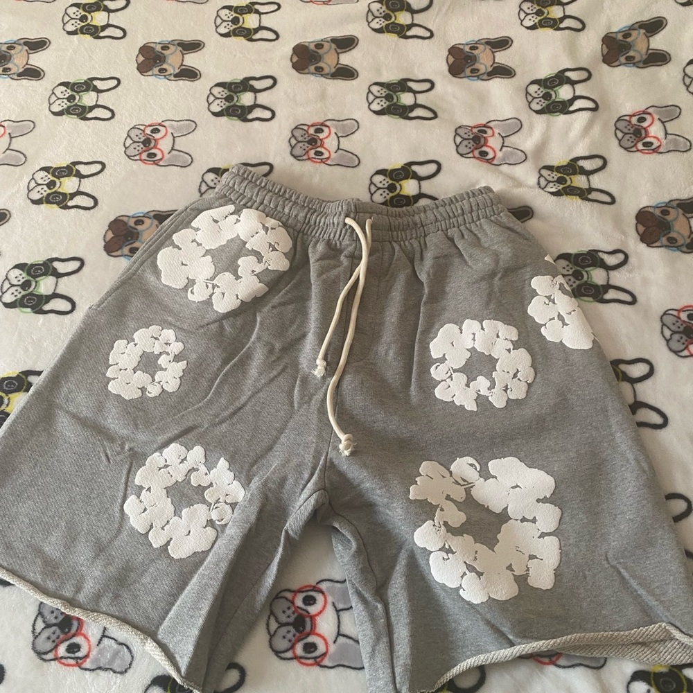 Gray Denim Tears Shorts